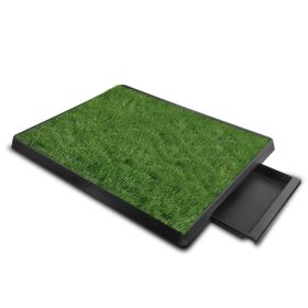 Dog Potty Training Artificial Grass Pad Pet Cat Toilet Trainer Mat Puppy Loo Tray Turf